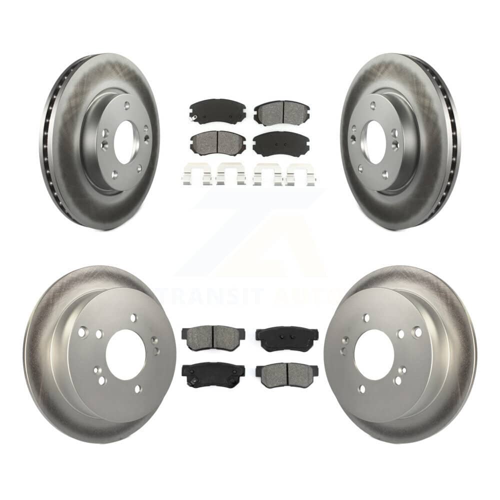 Transit Auto - KGS-100819 - Front and Rear Disc Brake Kits