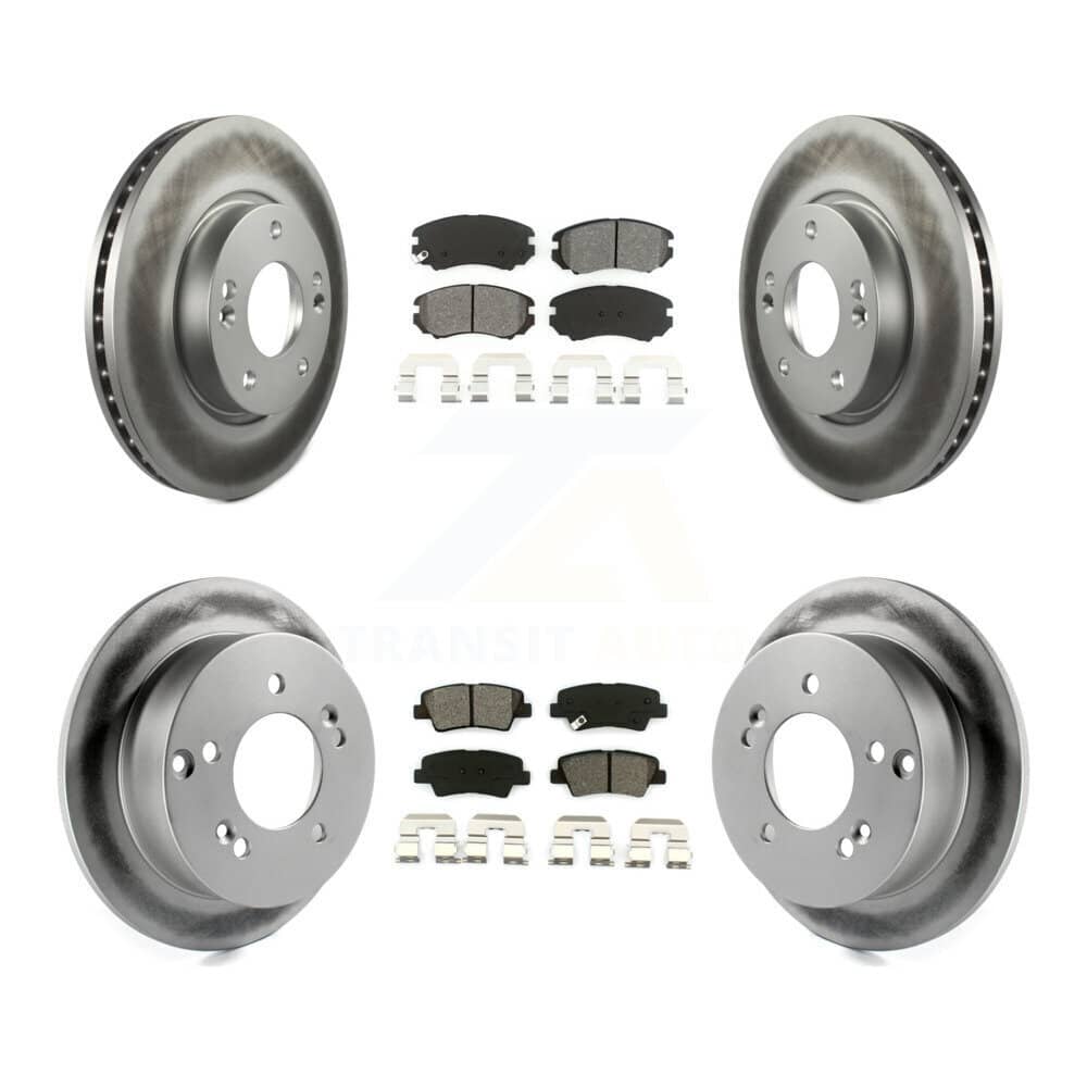 Transit Auto - KGS-100820 - Front and Rear Disc Brake Kits