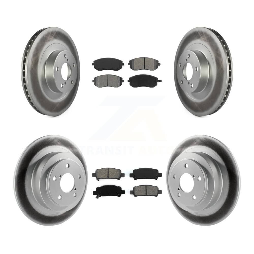 Transit Auto - KGS-100845 - Front and Rear Disc Brake Kits