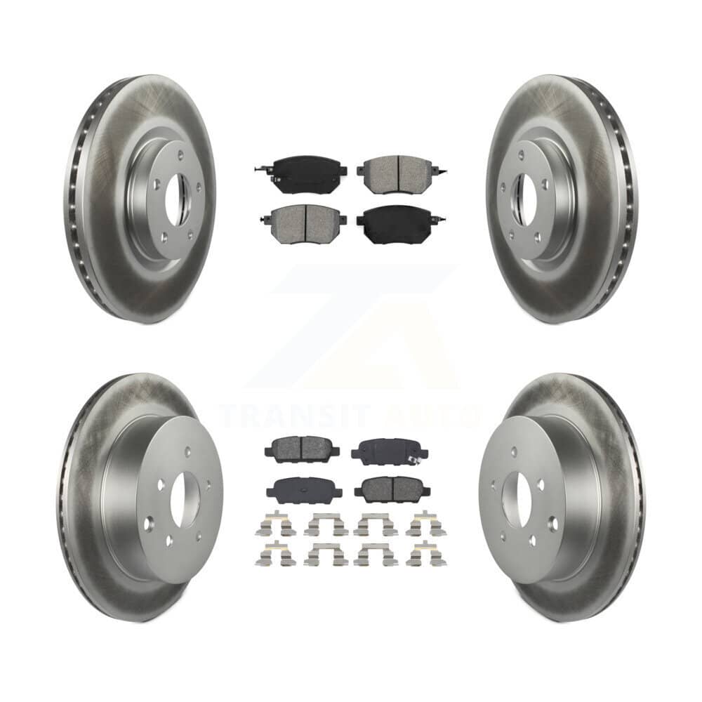 Transit Auto - KGS-100857 - Front and Rear Disc Brake Kits
