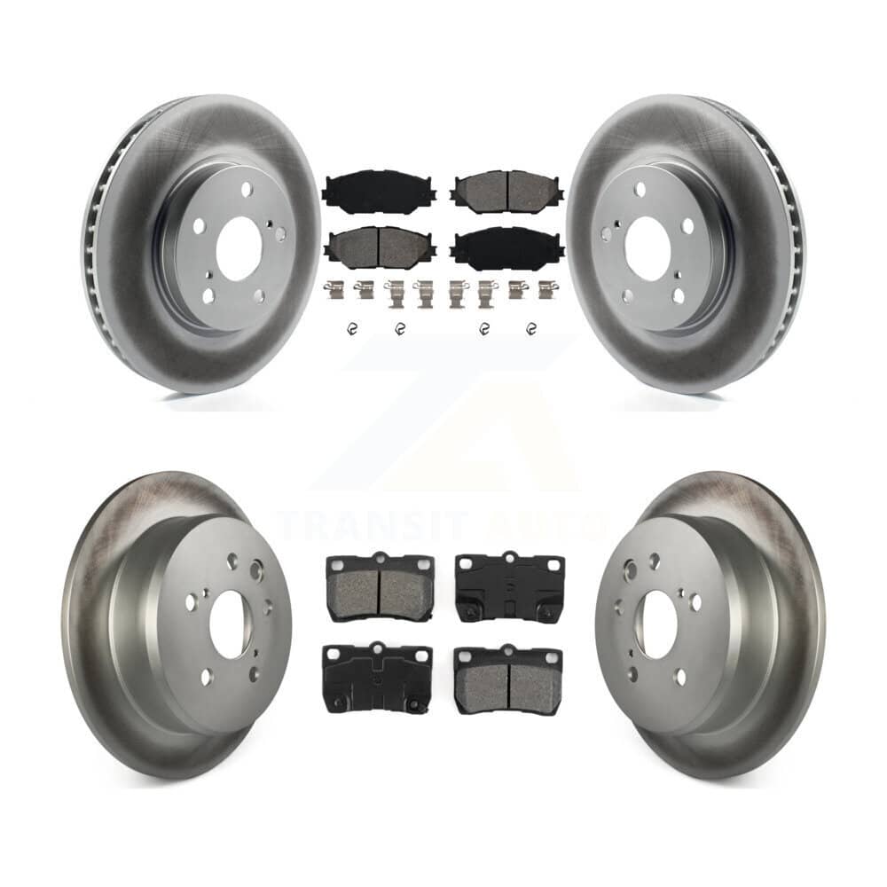 Transit Auto - KGS-100957 - Front and Rear Disc Brake Kits