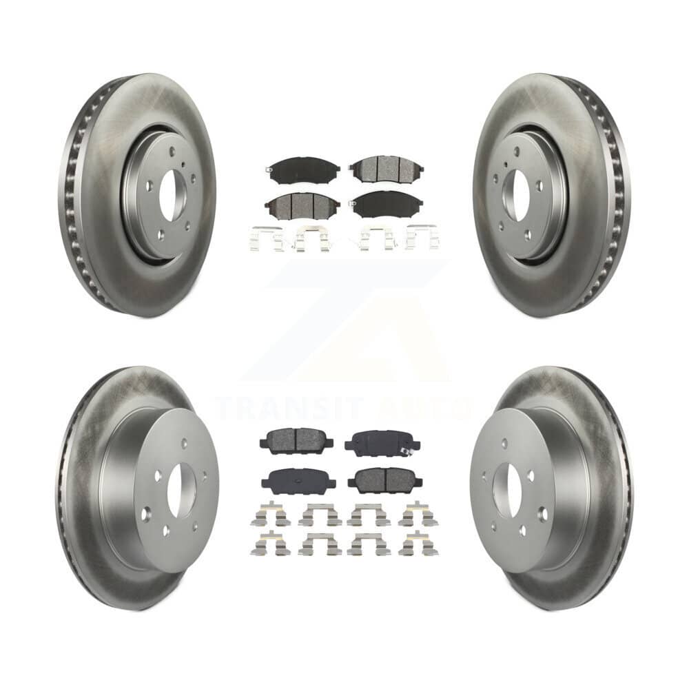 Transit Auto - KGS-100980 - Front and Rear Disc Brake Kits