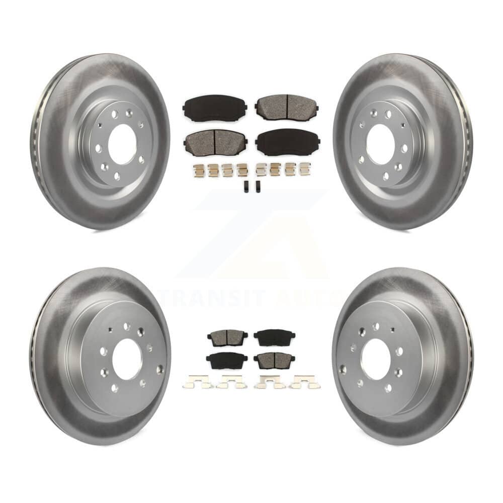 Transit Auto - KGS-100983 - Front and Rear Disc Brake Kits