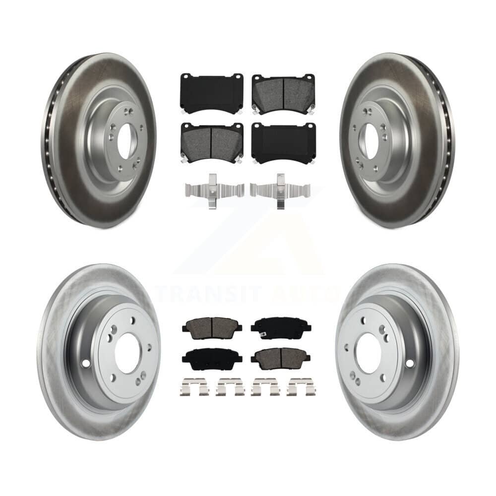 Transit Auto - KGS-101069 - Front and Rear Disc Brake Kits