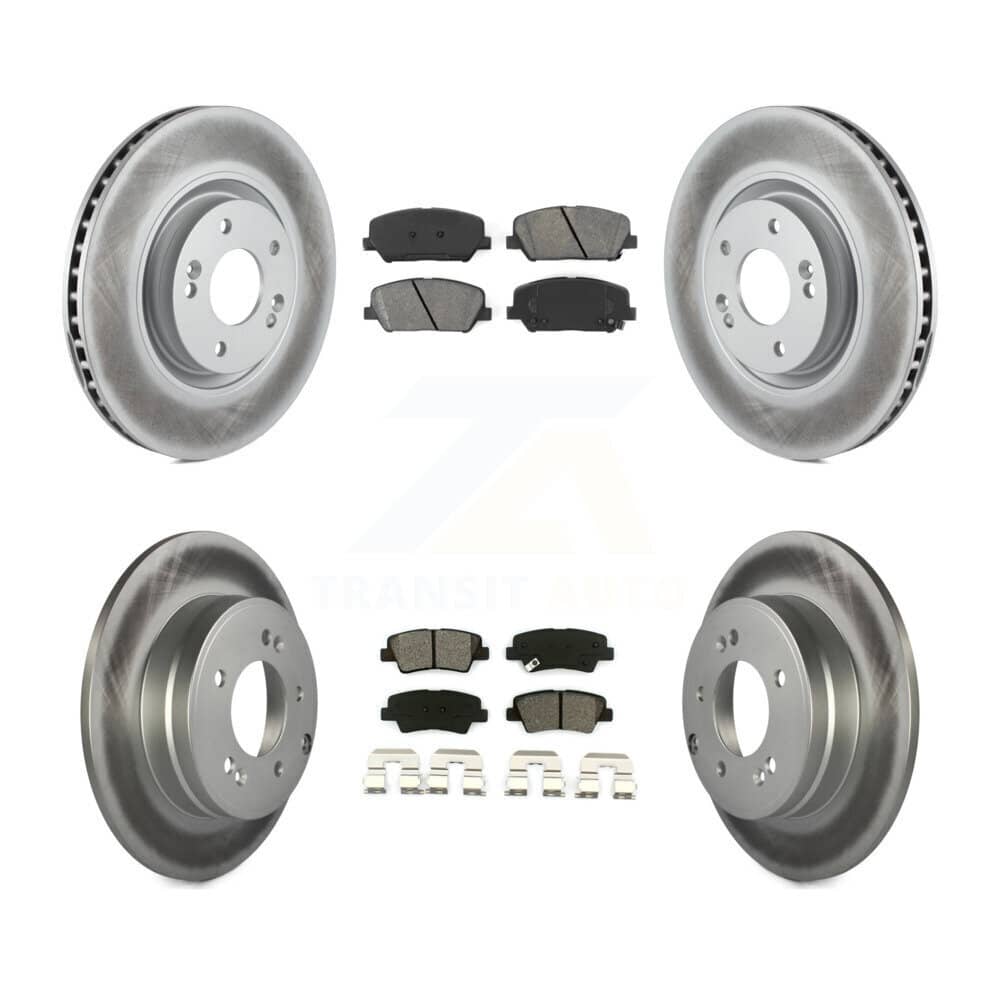 Transit Auto - KGS-101076 - Front and Rear Disc Brake Kits