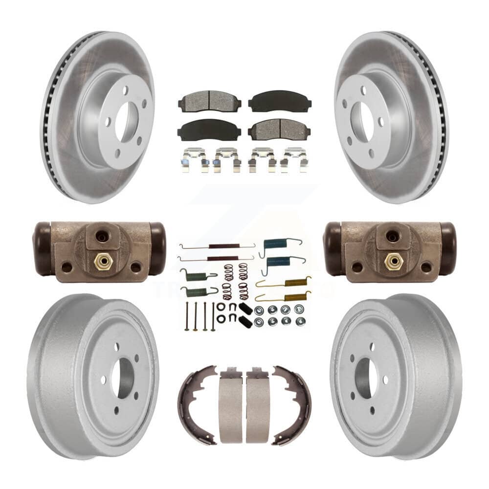 Transit Auto - KGS-101566 - Front and Rear Disc Brake Kits