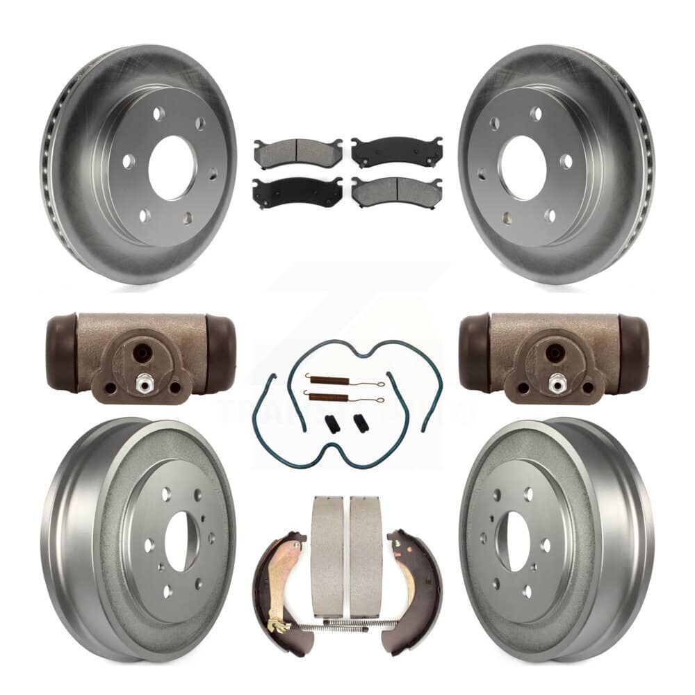 Transit Auto - KGS-101647 - Front and Rear Disc Brake Kits