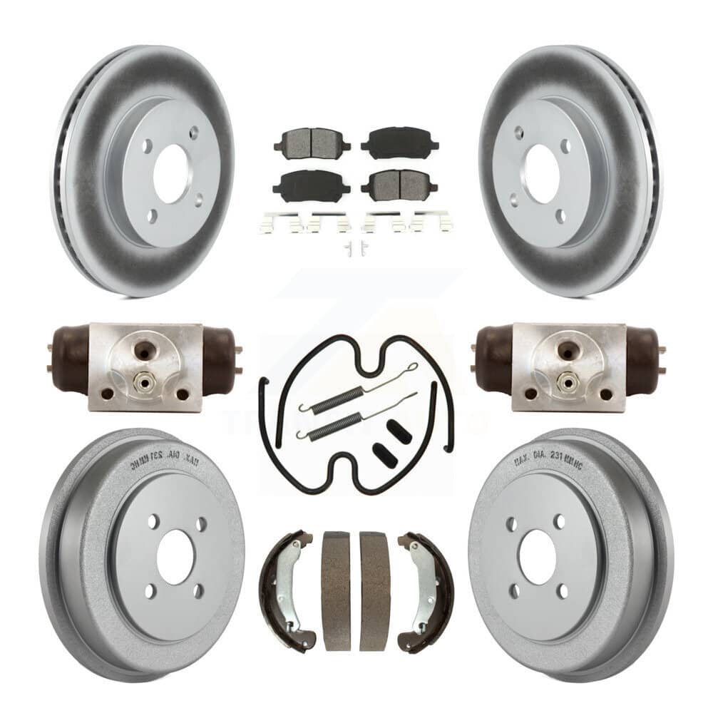 Transit Auto - KGS-101649 - Front and Rear Disc Brake Kits