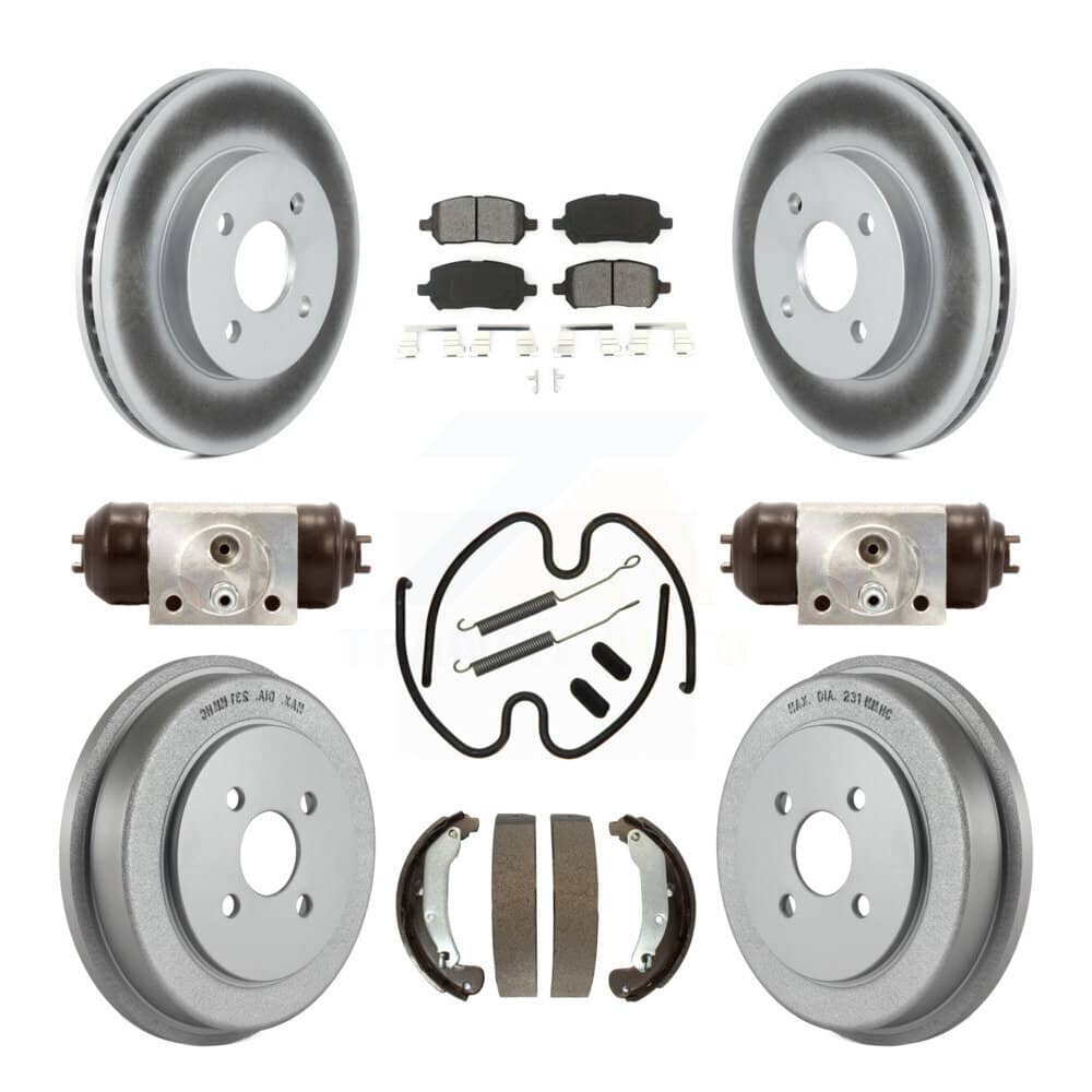 Transit Auto - KGS-101650 - Front and Rear Disc Brake Kits