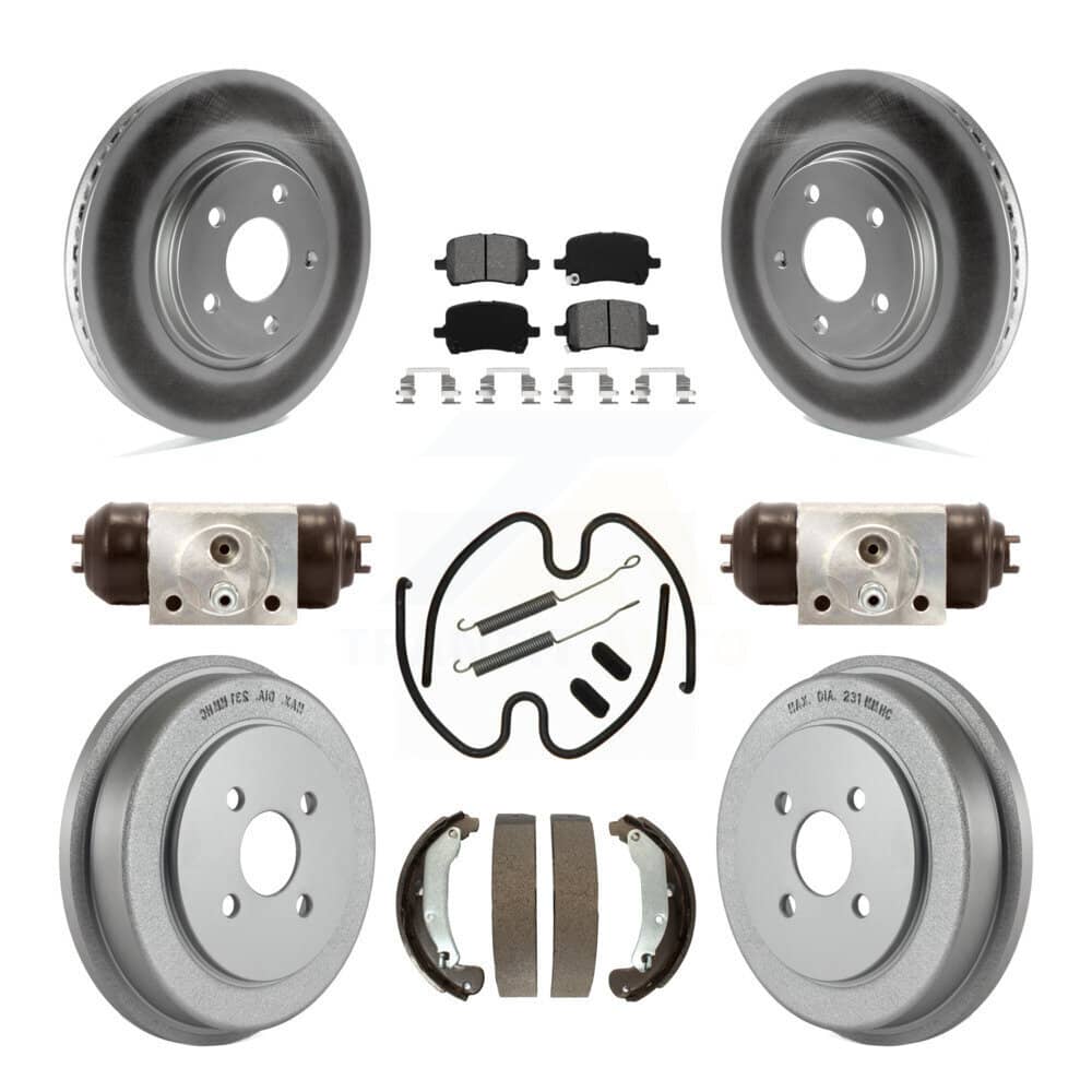 Transit Auto - KGS-101652 - Front and Rear Disc Brake Kits