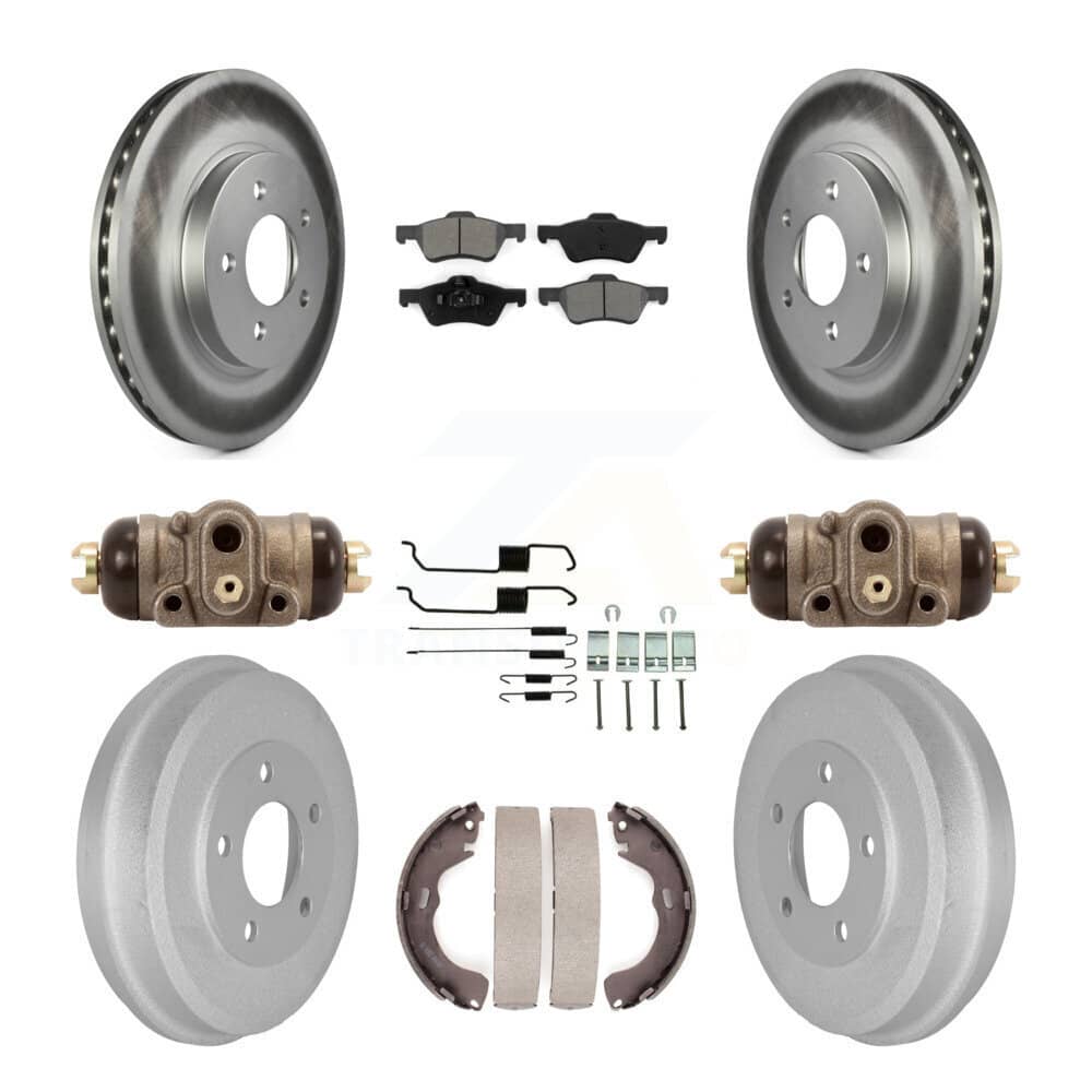 Transit Auto - KGS-101664 - Front and Rear Disc Brake Kits