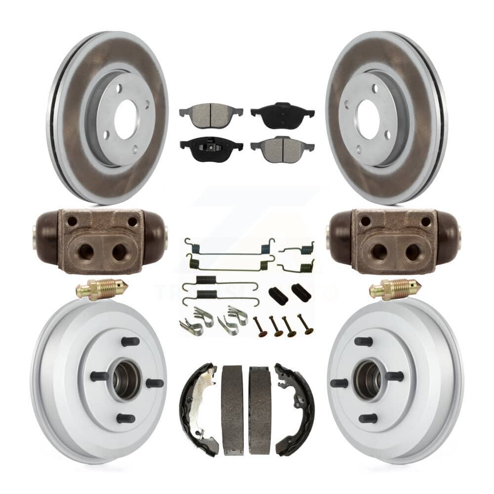 Transit Auto - KGS-101665 - Front and Rear Disc Brake Kits