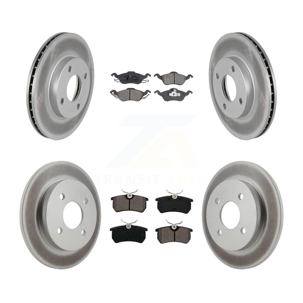 Transit Auto - KGS-101701 - Front and Rear Disc Brake Kits
