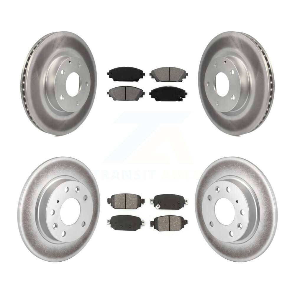 Transit Auto - KGS-101734 - Front and Rear Disc Brake Kits