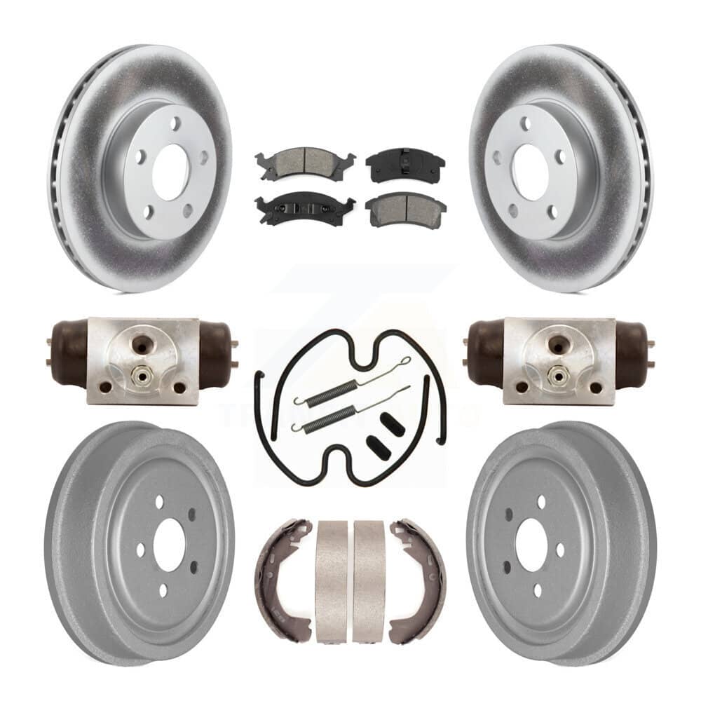 Transit Auto - KGS-101748 - Front and Rear Disc Brake Kits