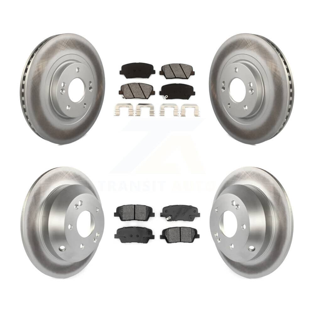 Transit Auto - KGS-101778 - Front and Rear Disc Brake Kits