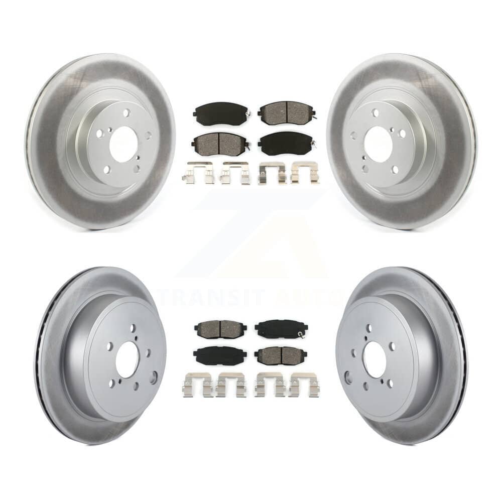 Transit Auto - KGS-101829 - Front and Rear Disc Brake Kits