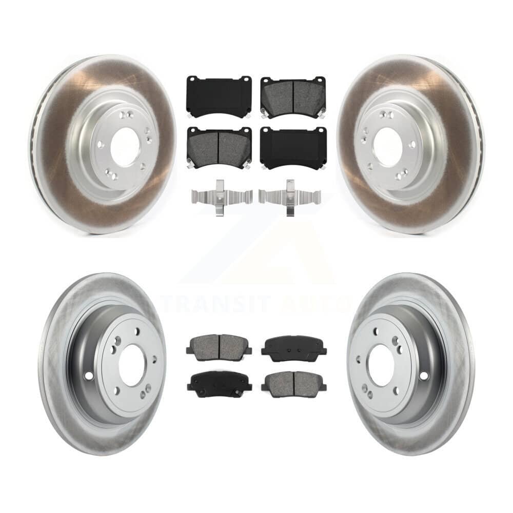 Transit Auto - KGS-101838 - Front and Rear Disc Brake Kits