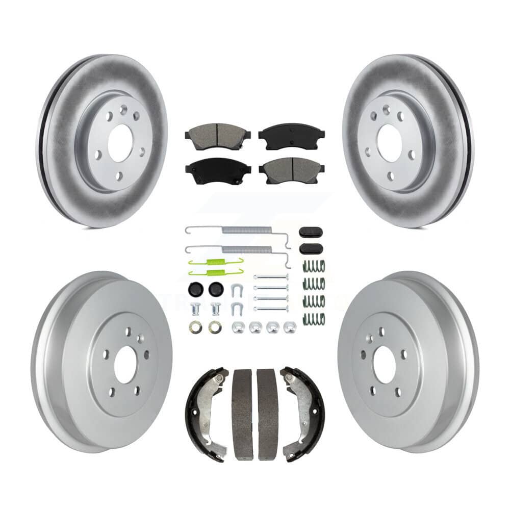 Transit Auto - KGS-102153 - Front and Rear Disc Brake Kits