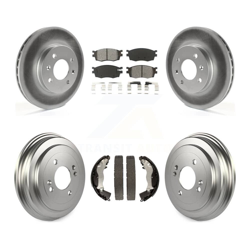 Transit Auto - KGS-102185 - Front and Rear Disc Brake Kits