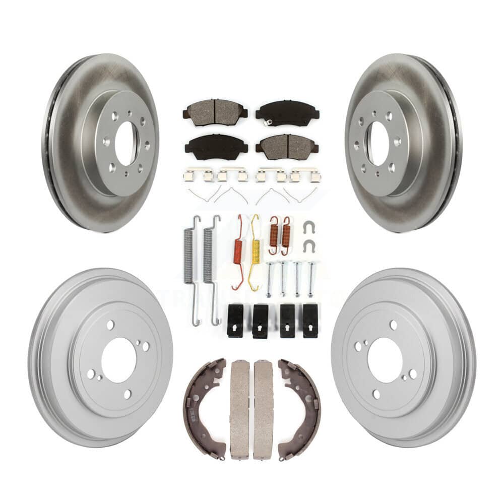 Transit Auto - KGS-102875 - Front and Rear Disc Brake Kits