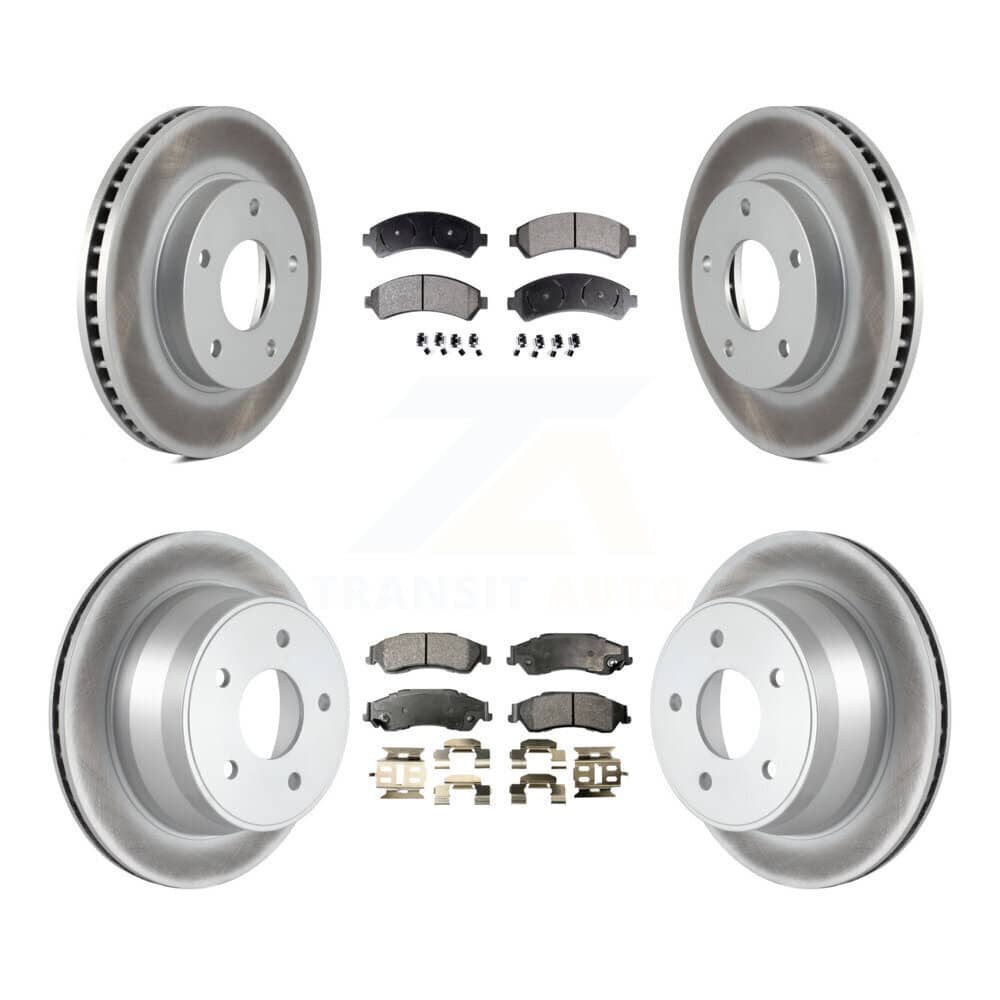 Transit Auto - KGT-100585 - Front and Rear Disc Brake Kits