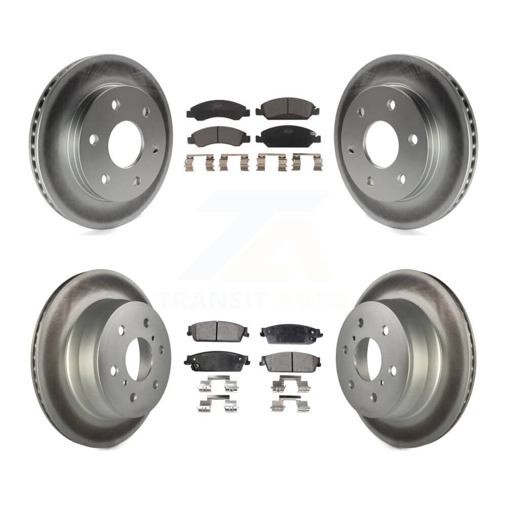 Transit Auto - KGT-100586 - Front and Rear Disc Brake Kits