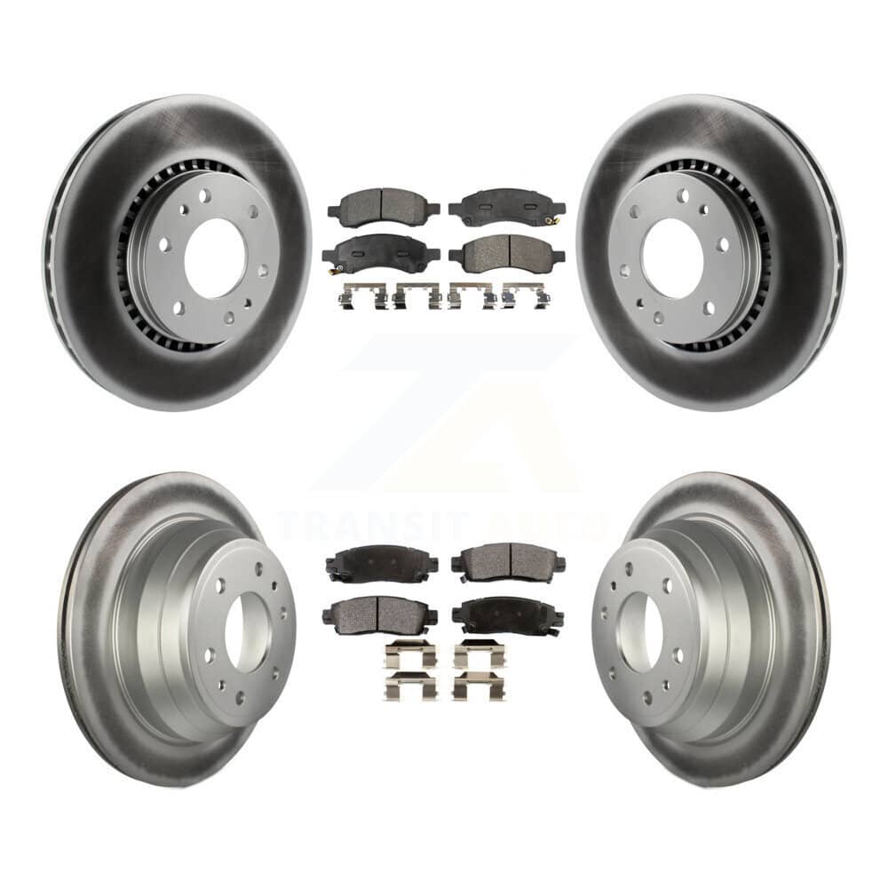 Transit Auto - KGT-100605 - Front and Rear Disc Brake Kits