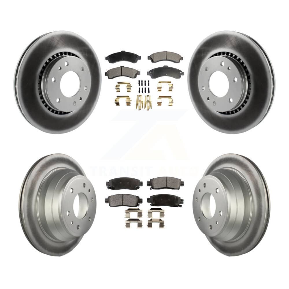 Transit Auto - KGT-100606 - Front and Rear Disc Brake Kits