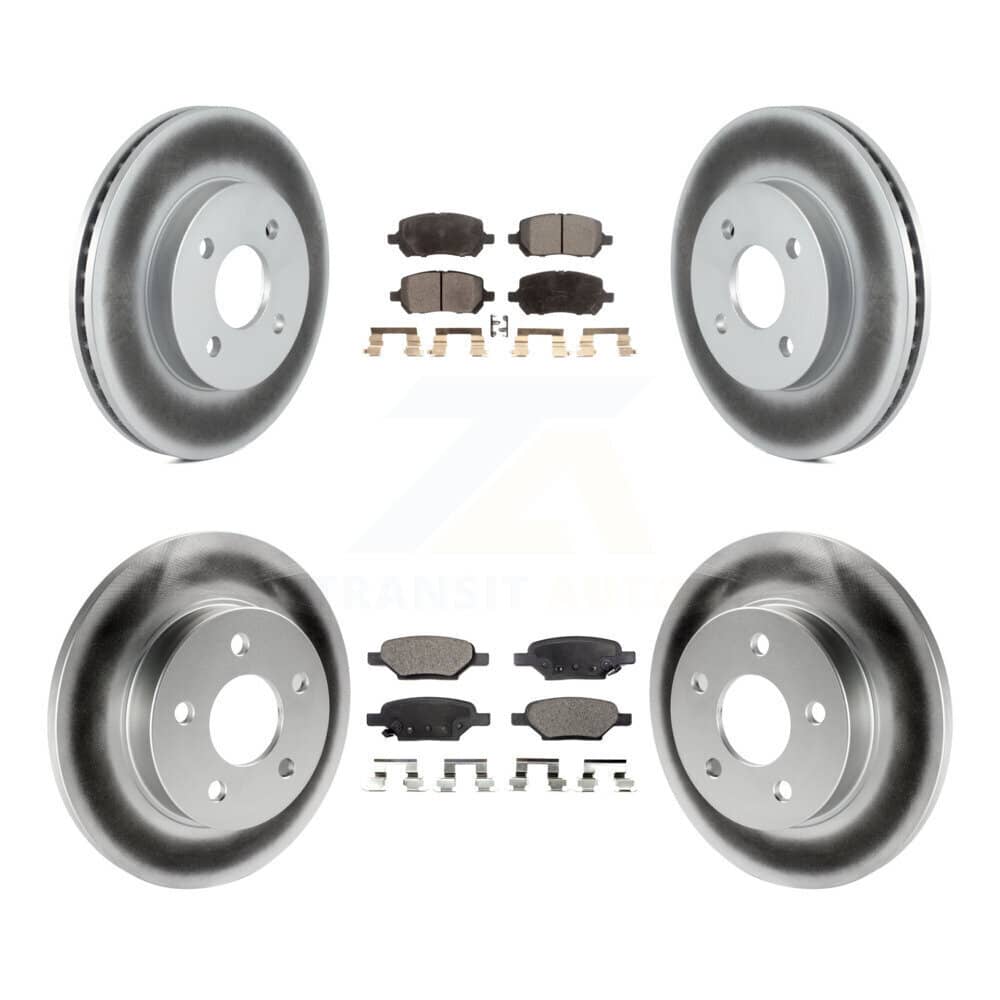 Transit Auto - KGT-100608 - Front and Rear Disc Brake Kits