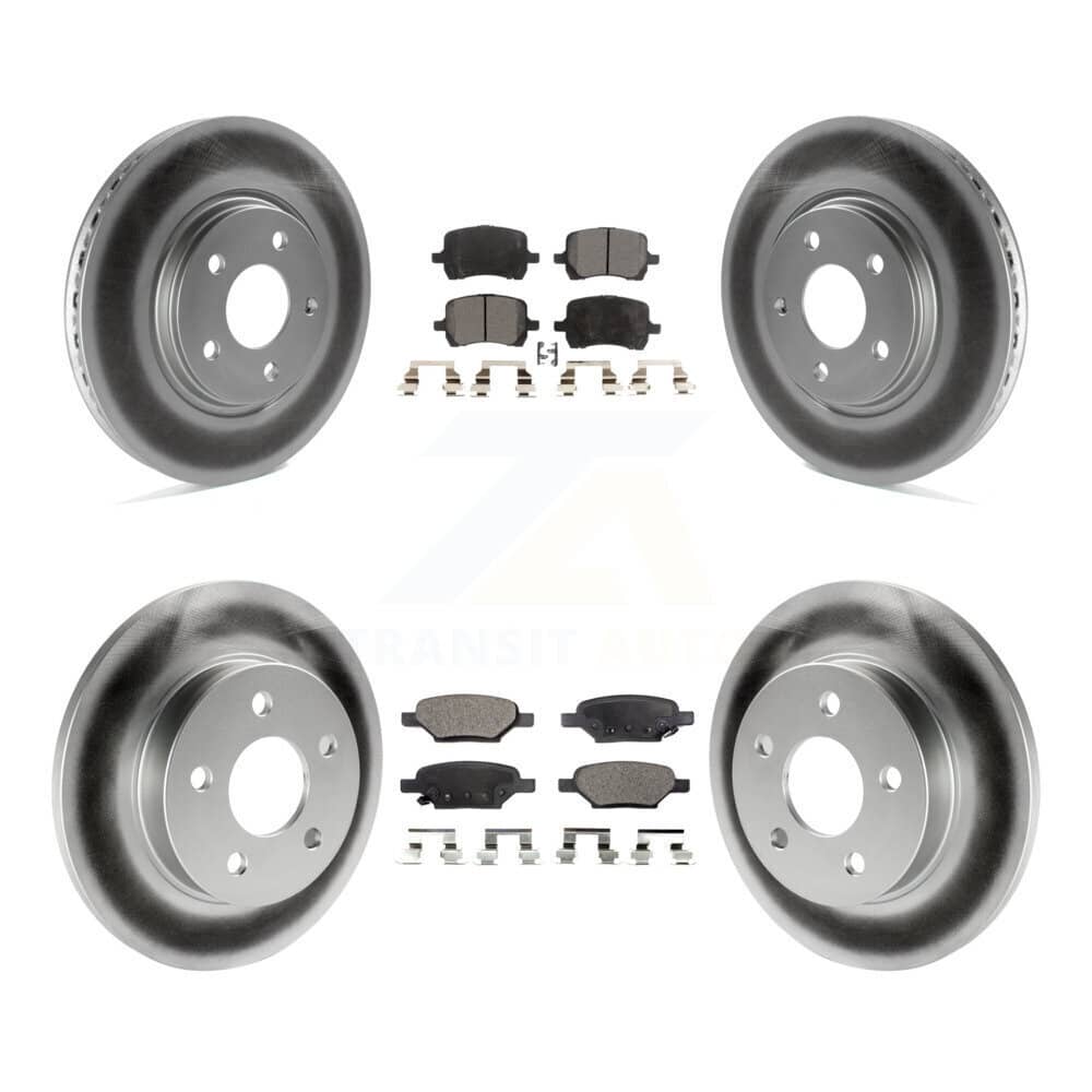 Transit Auto - KGT-100610 - Front and Rear Disc Brake Kits