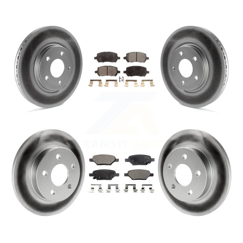 Transit Auto - KGT-100611 - Front and Rear Disc Brake Kits