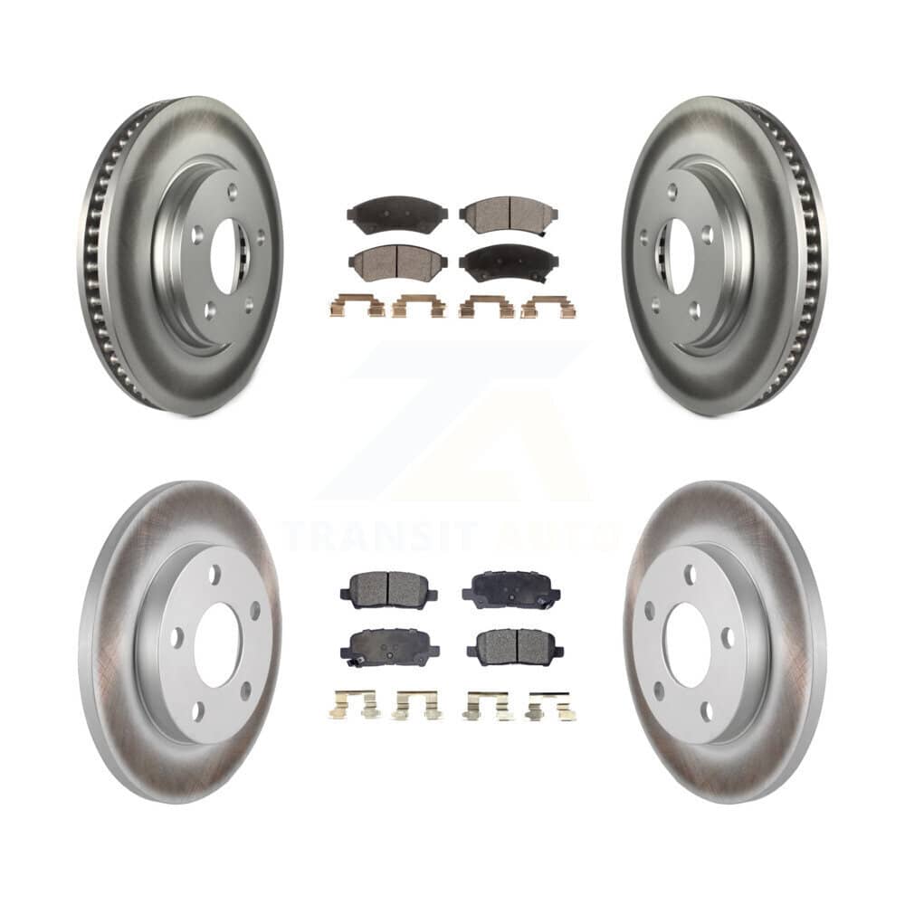 Transit Auto - KGT-100612 - Front and Rear Disc Brake Kits