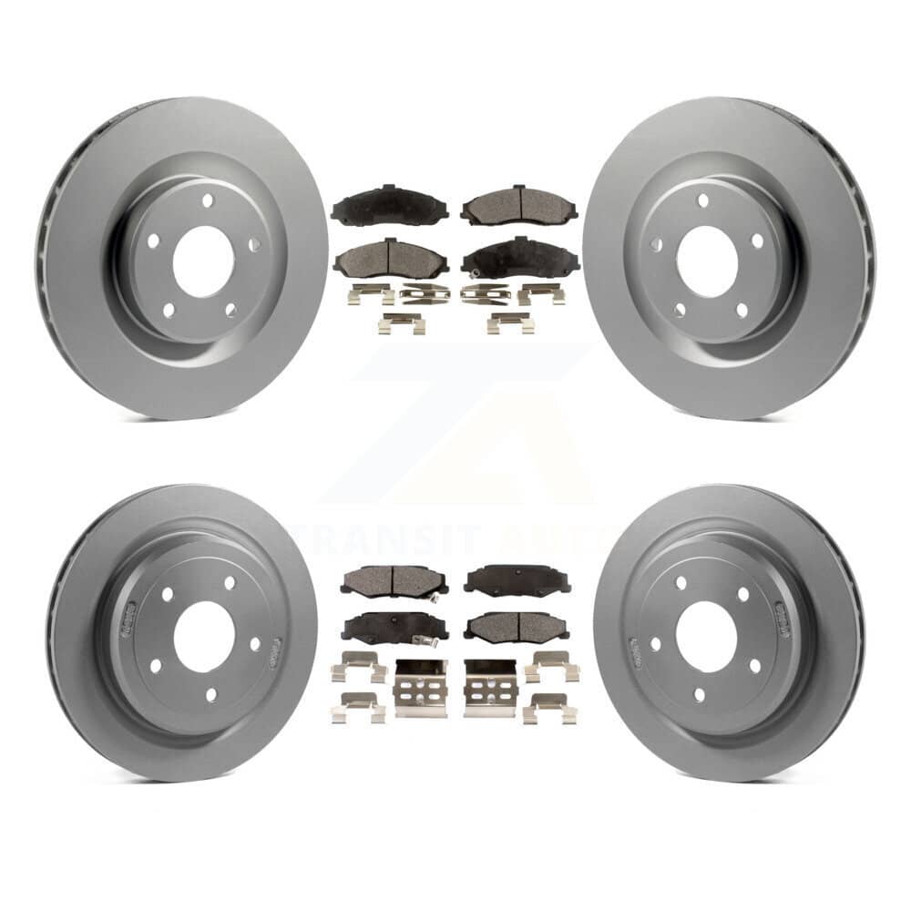 Transit Auto - KGT-100615 - Front and Rear Disc Brake Kits