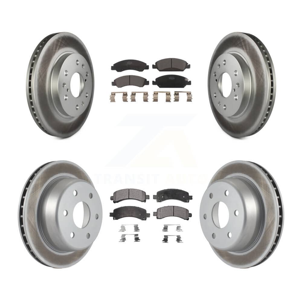 Transit Auto - KGT-100621 - Front and Rear Disc Brake Kits