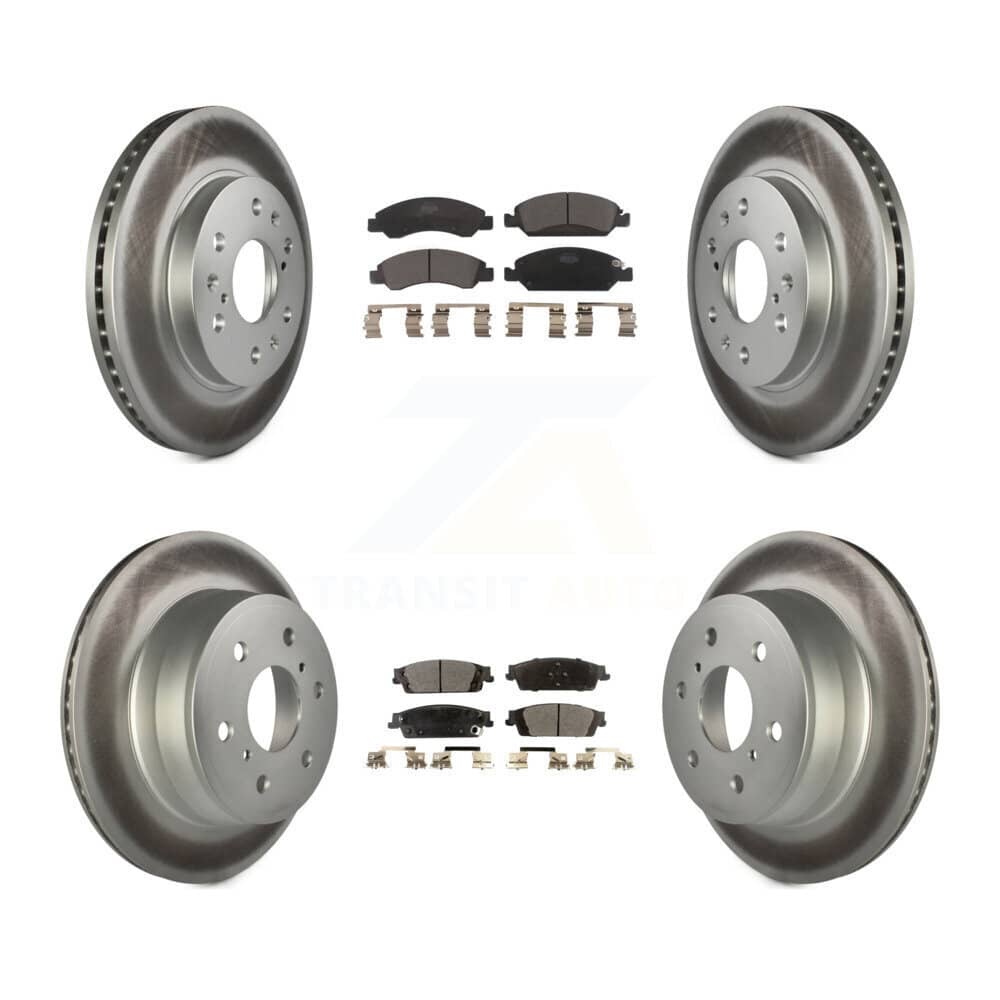 Transit Auto - KGT-100623 - Front and Rear Disc Brake Kits
