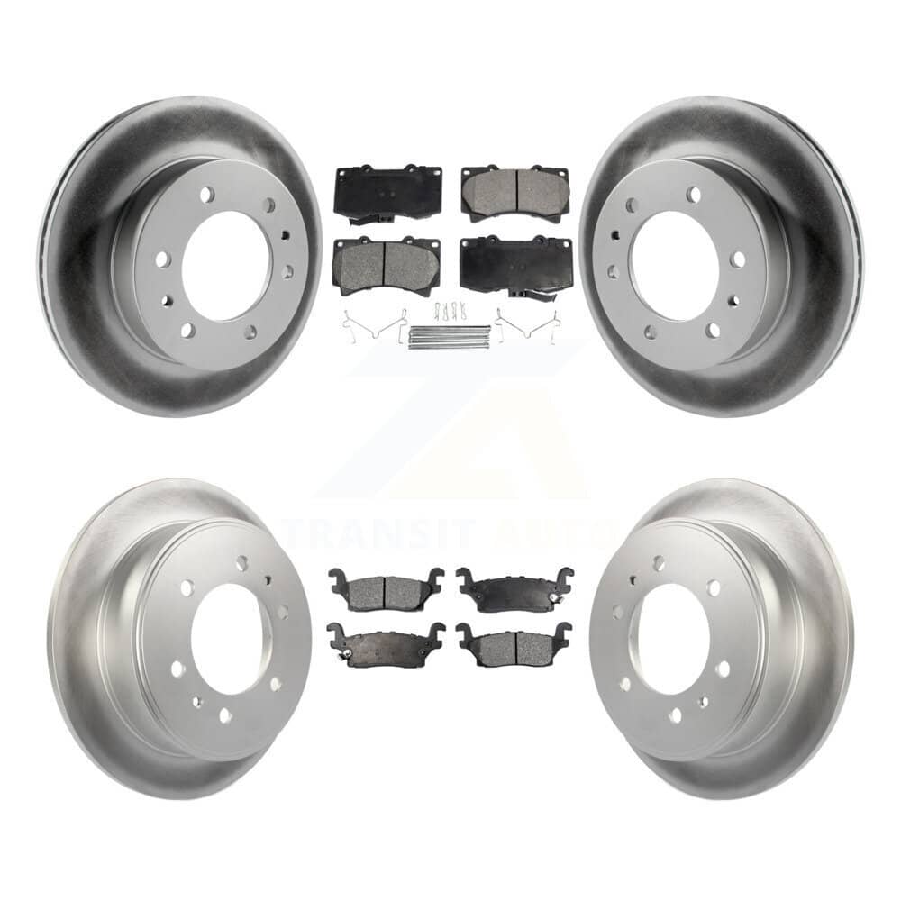 Transit Auto - KGT-100627 - Front and Rear Disc Brake Kits