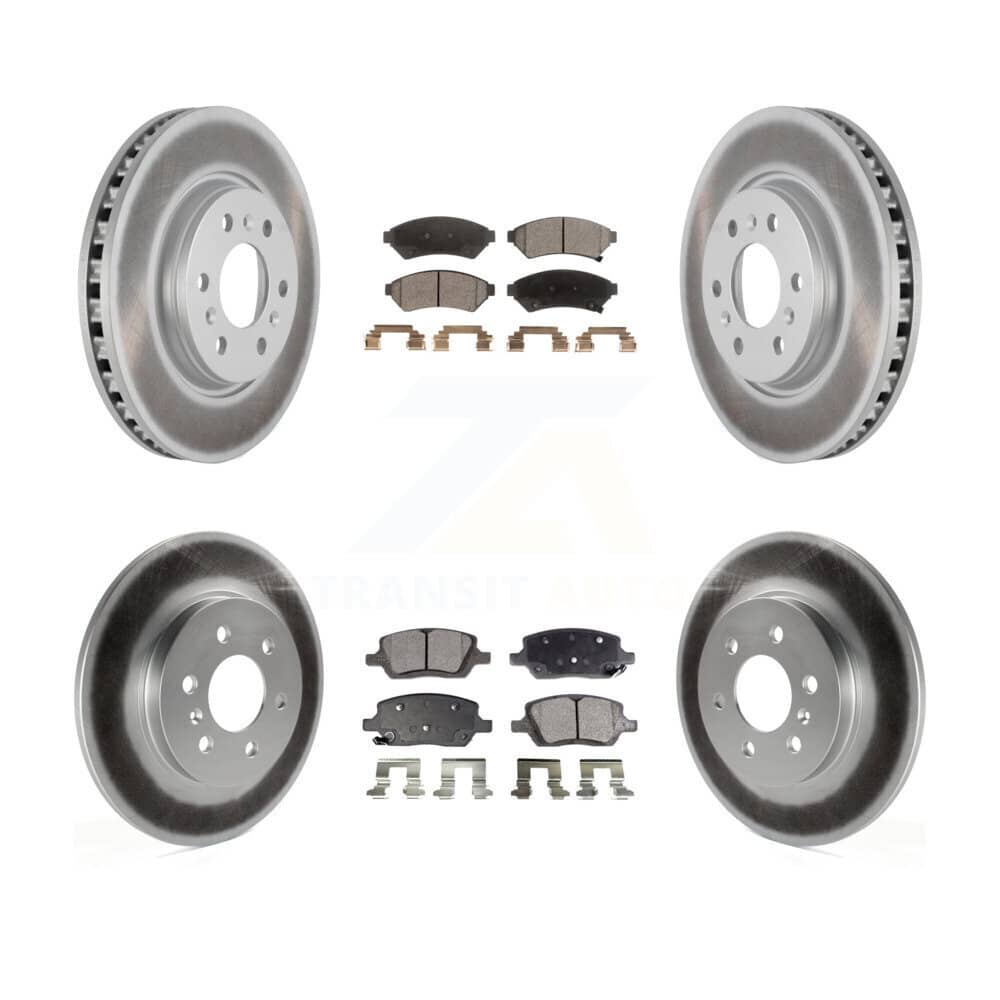 Transit Auto - KGT-100629 - Front and Rear Disc Brake Kits
