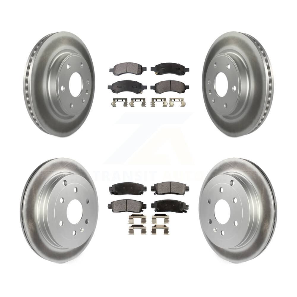 Transit Auto - KGT-100637 - Front and Rear Disc Brake Kits
