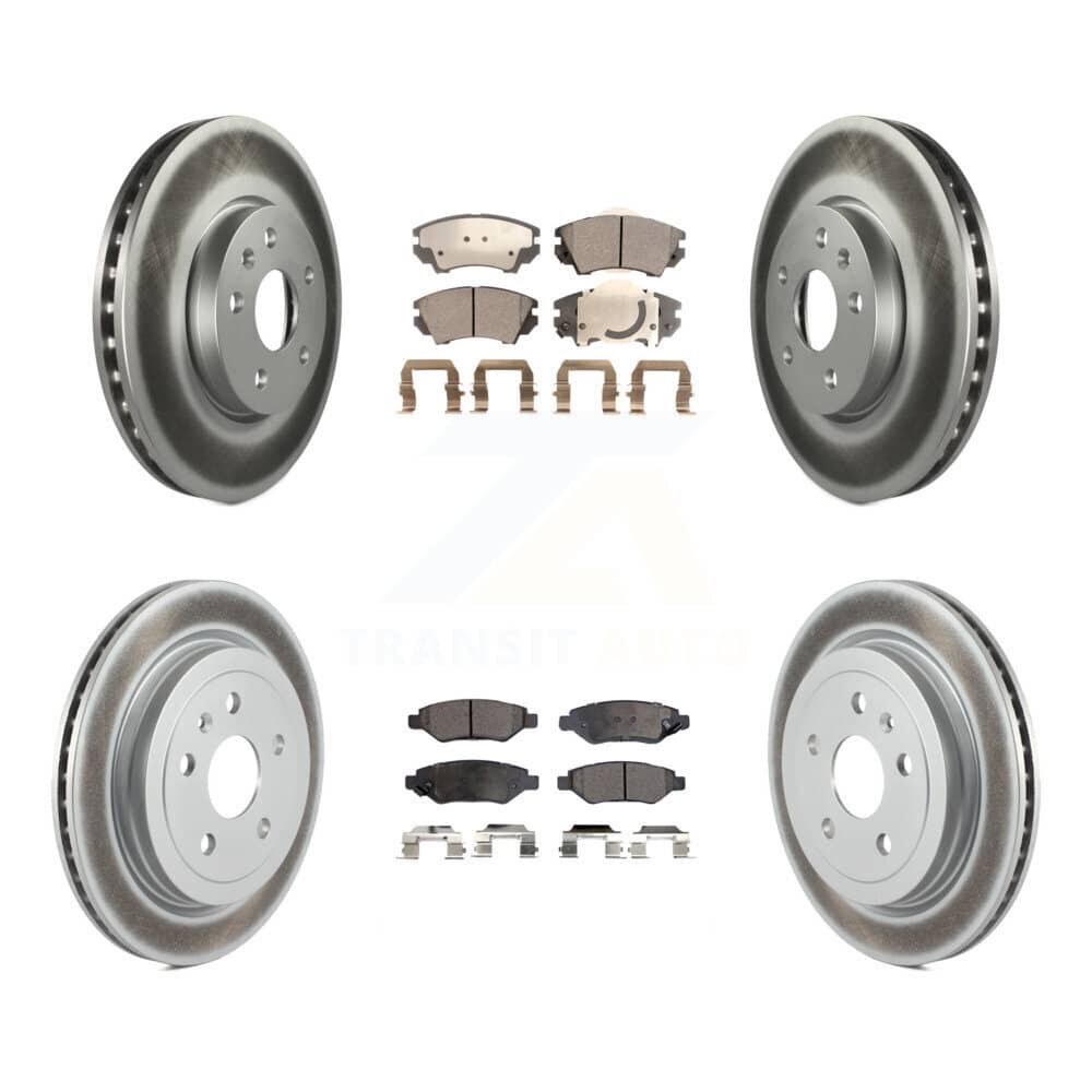Transit Auto - KGT-100643 - Front and Rear Disc Brake Kits