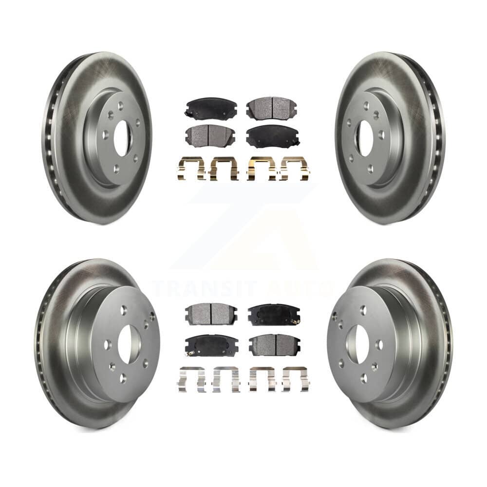 Transit Auto - KGT-100644 - Front and Rear Disc Brake Kits