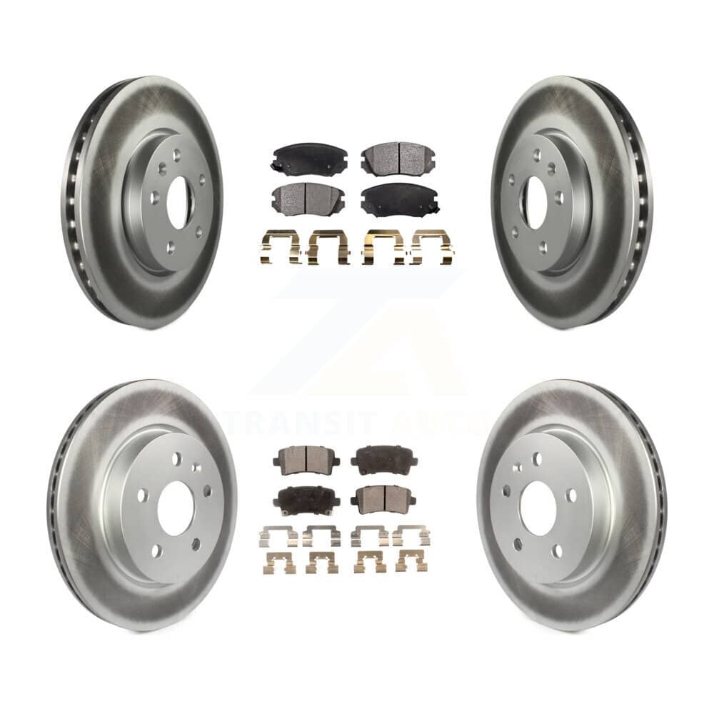 Transit Auto - KGT-100645 - Front and Rear Disc Brake Kits