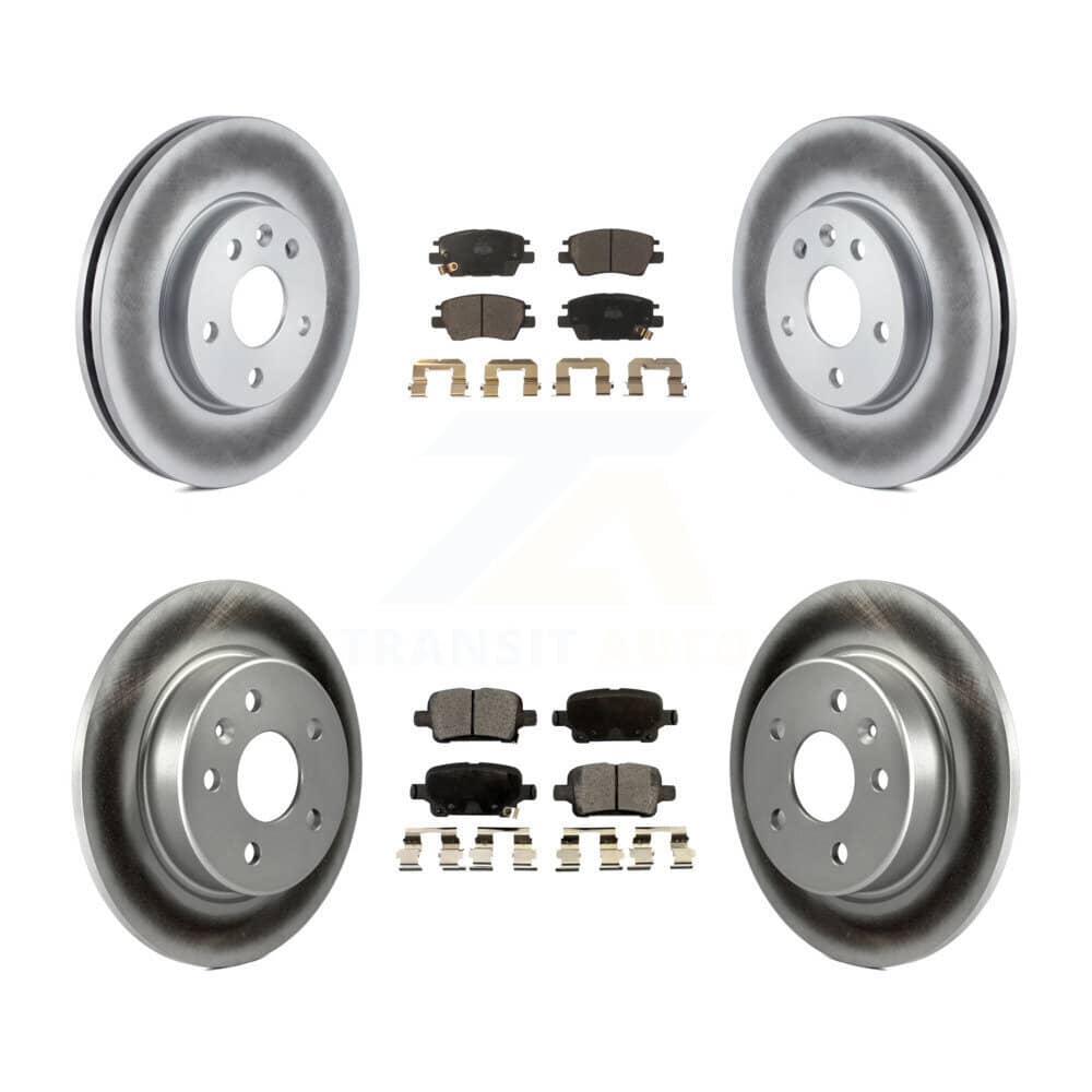 Transit Auto - KGT-100650 - Front and Rear Disc Brake Kits