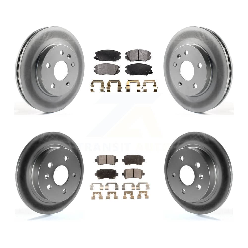 Transit Auto - KGT-100651 - Front and Rear Disc Brake Kits