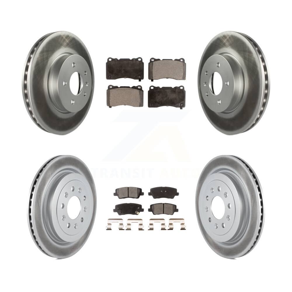 Transit Auto - KGT-100658 - Front and Rear Disc Brake Kits