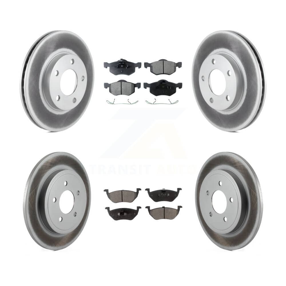 Transit Auto - KGT-100670 - Front and Rear Disc Brake Kits