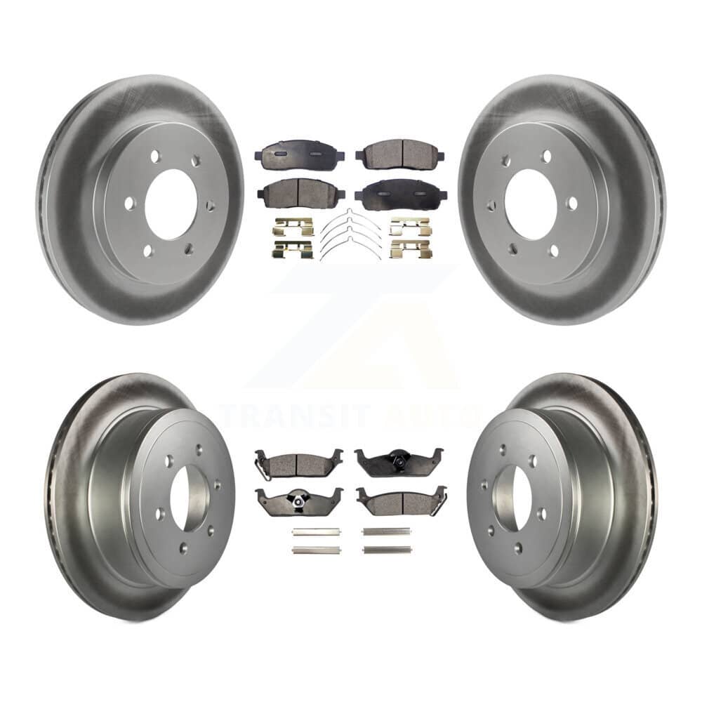 Transit Auto - KGT-100678 - Front and Rear Disc Brake Kits