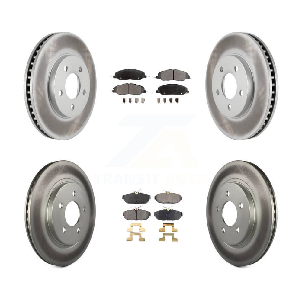 Transit Auto - KGT-100692 - Front and Rear Disc Brake Kits