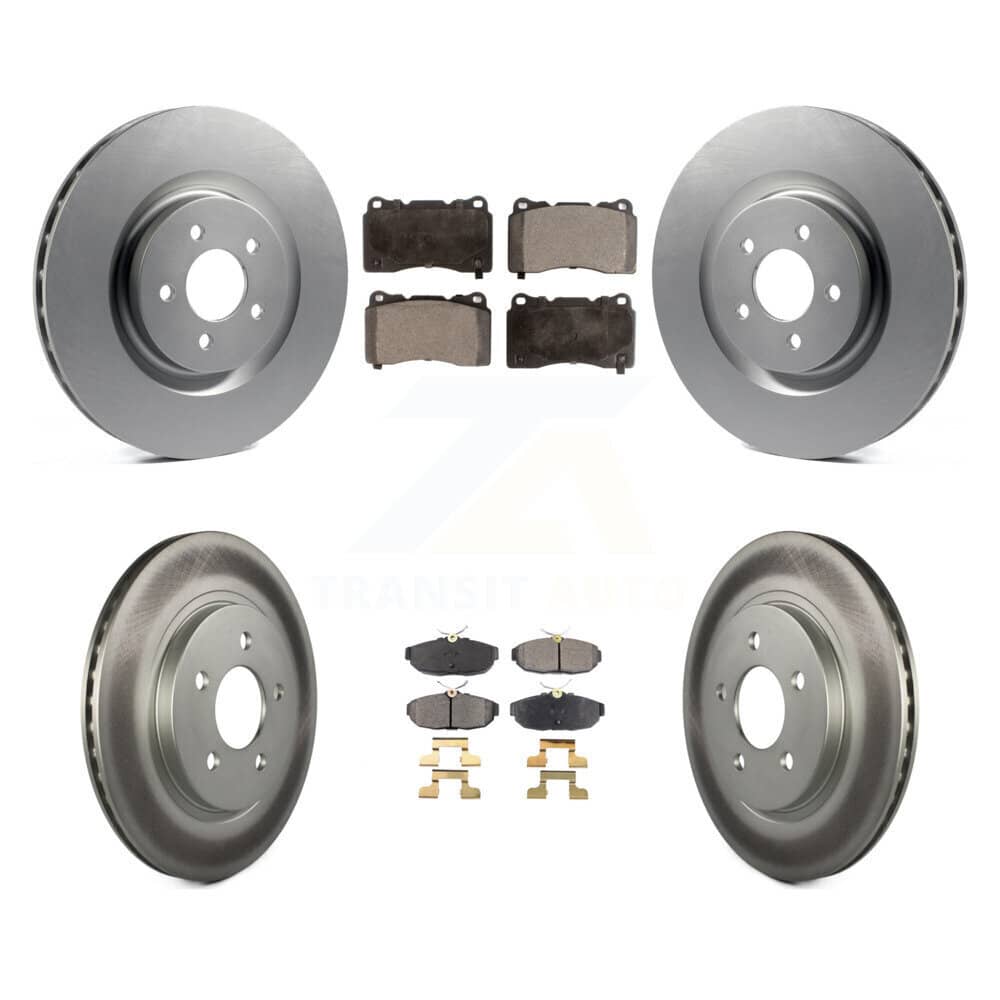 Transit Auto - KGT-100698 - Front and Rear Disc Brake Kits