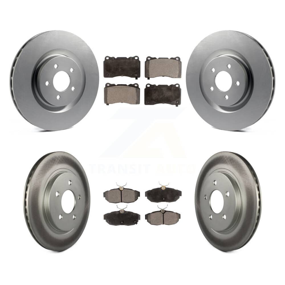 Transit Auto - KGT-100699 - Front and Rear Disc Brake Kits